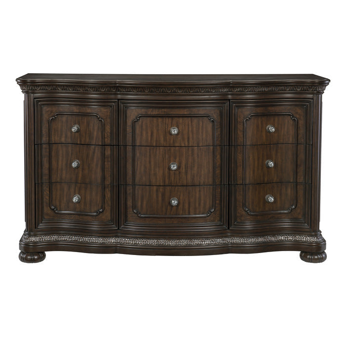 Beddington Dark Cherry Dresser - Ornate Home
