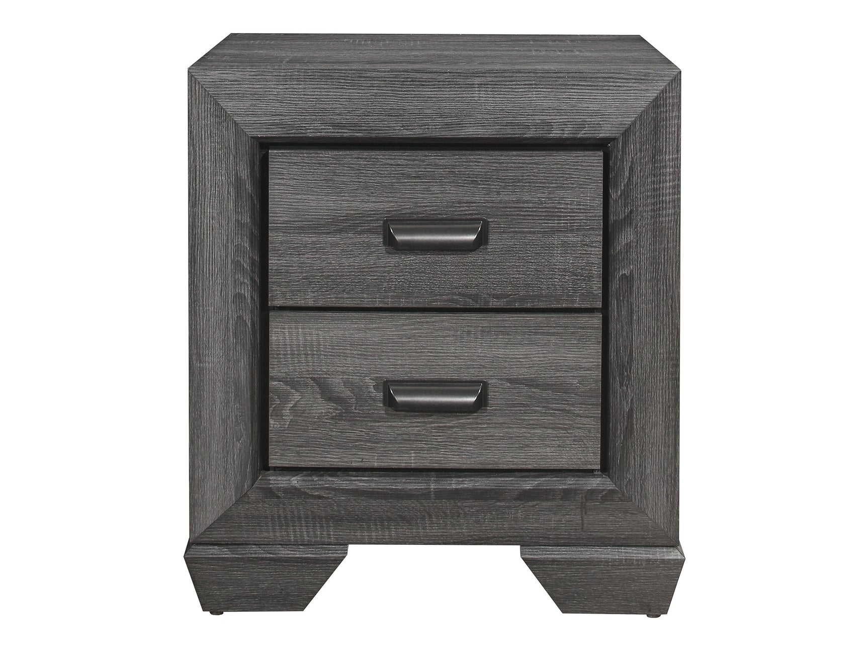 Beechnut Gray Nightstand - Ornate Home