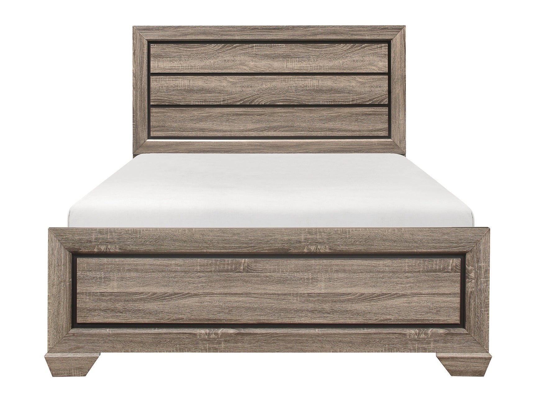 Beechnut Natural Eastern King Bed - Ornate Home