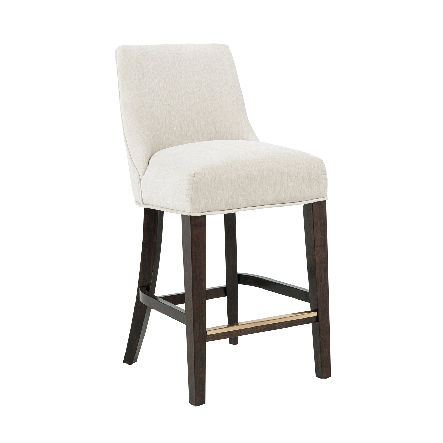 Beever Counter Stool in Cream (set of 3) - Ornate Home