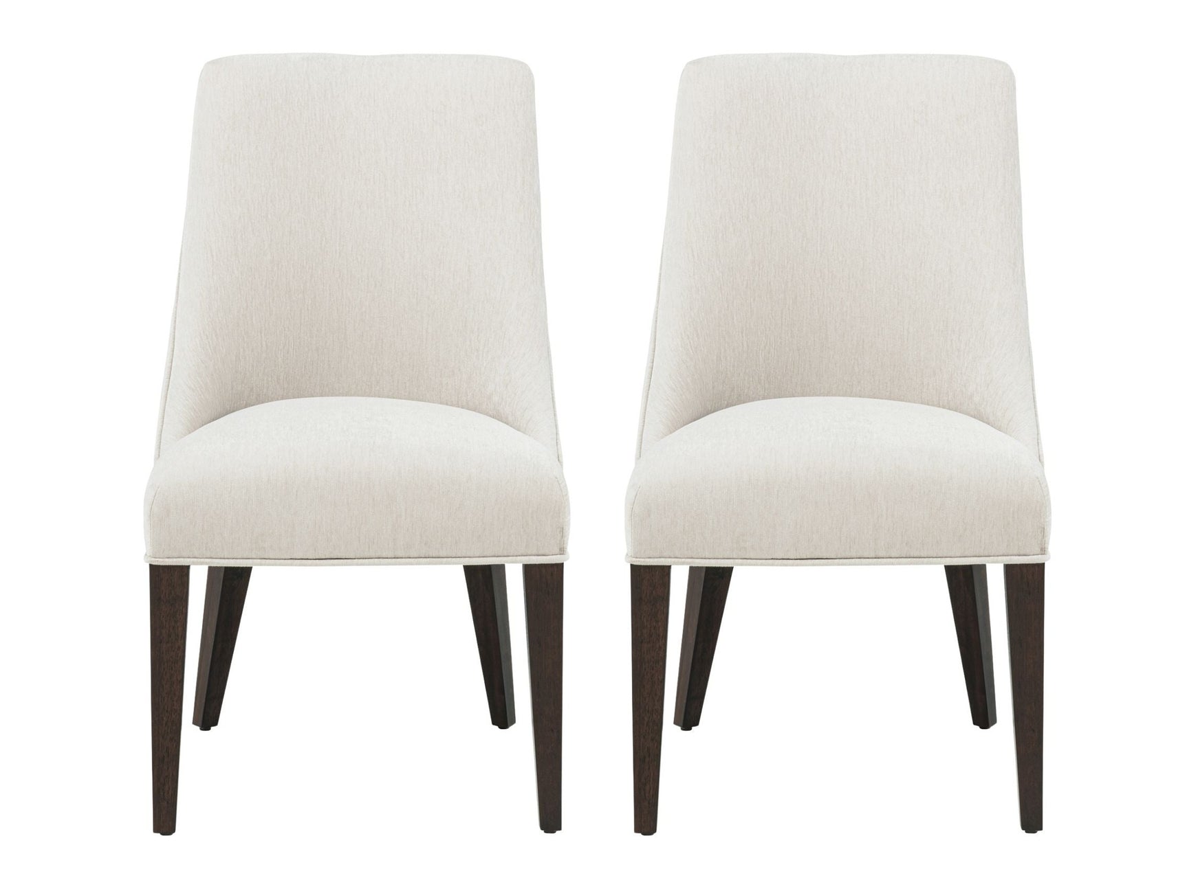 Beever Dining Chair in Cream (set of 2) - Ornate Home