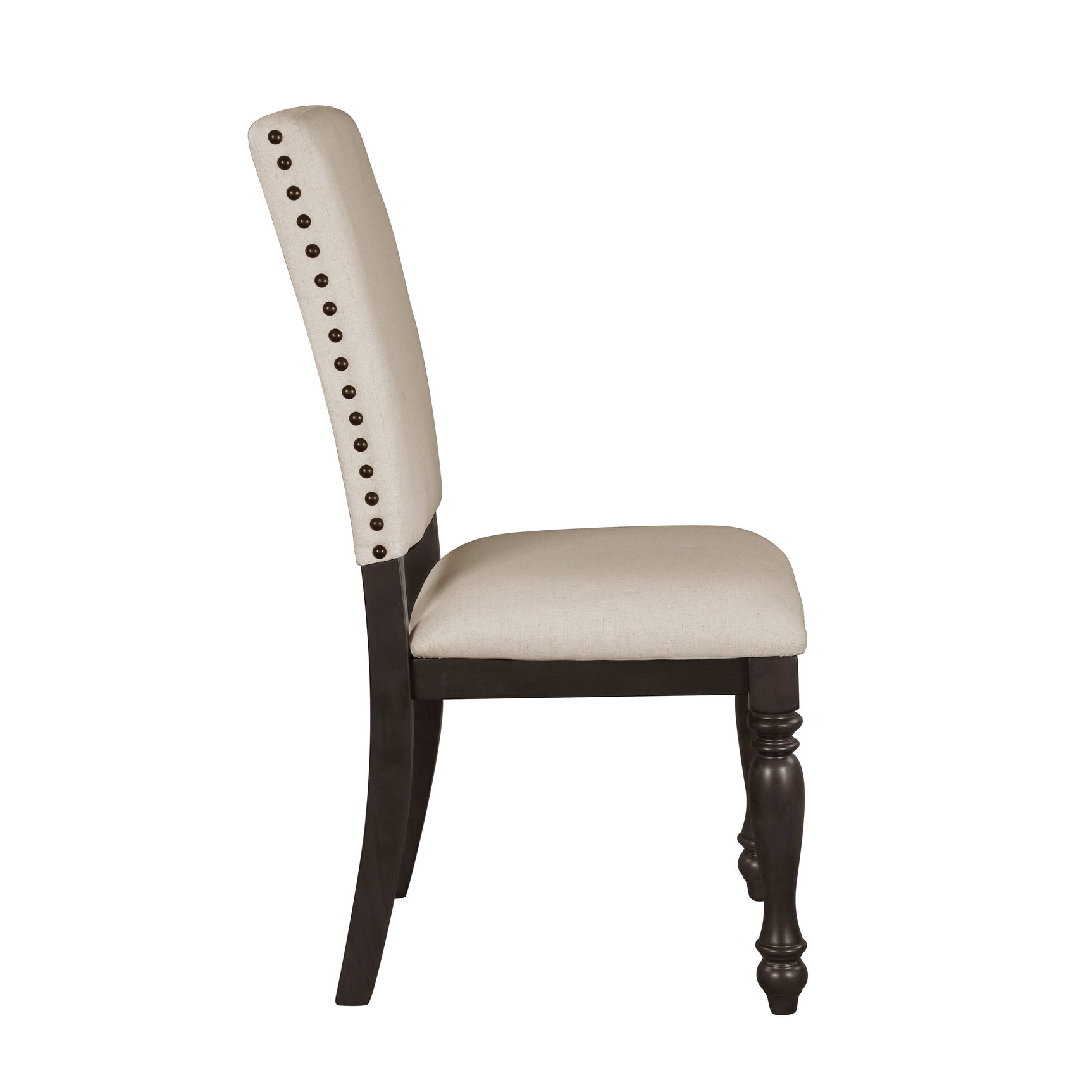 Begonia Brown Side Chair (Set of 2) - Ornate Home
