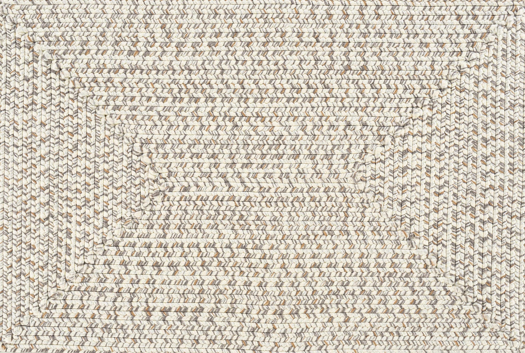 Beige Braided Faux Jute Outdoor Rug - Ornate Home