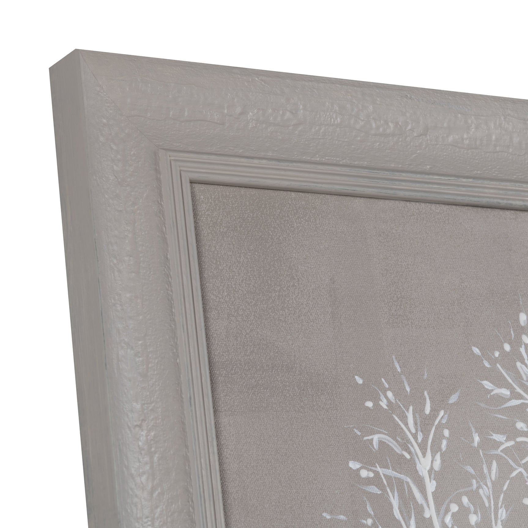 Beige Corals Brown/White Canvas