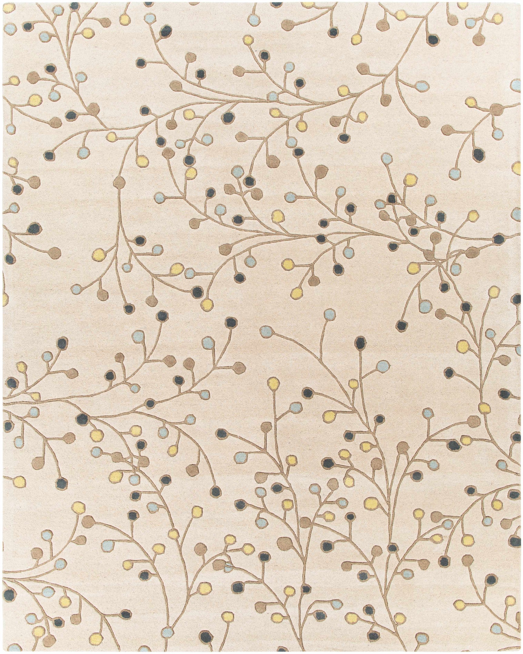Beige Elsu Wool Rug - Ornate Home