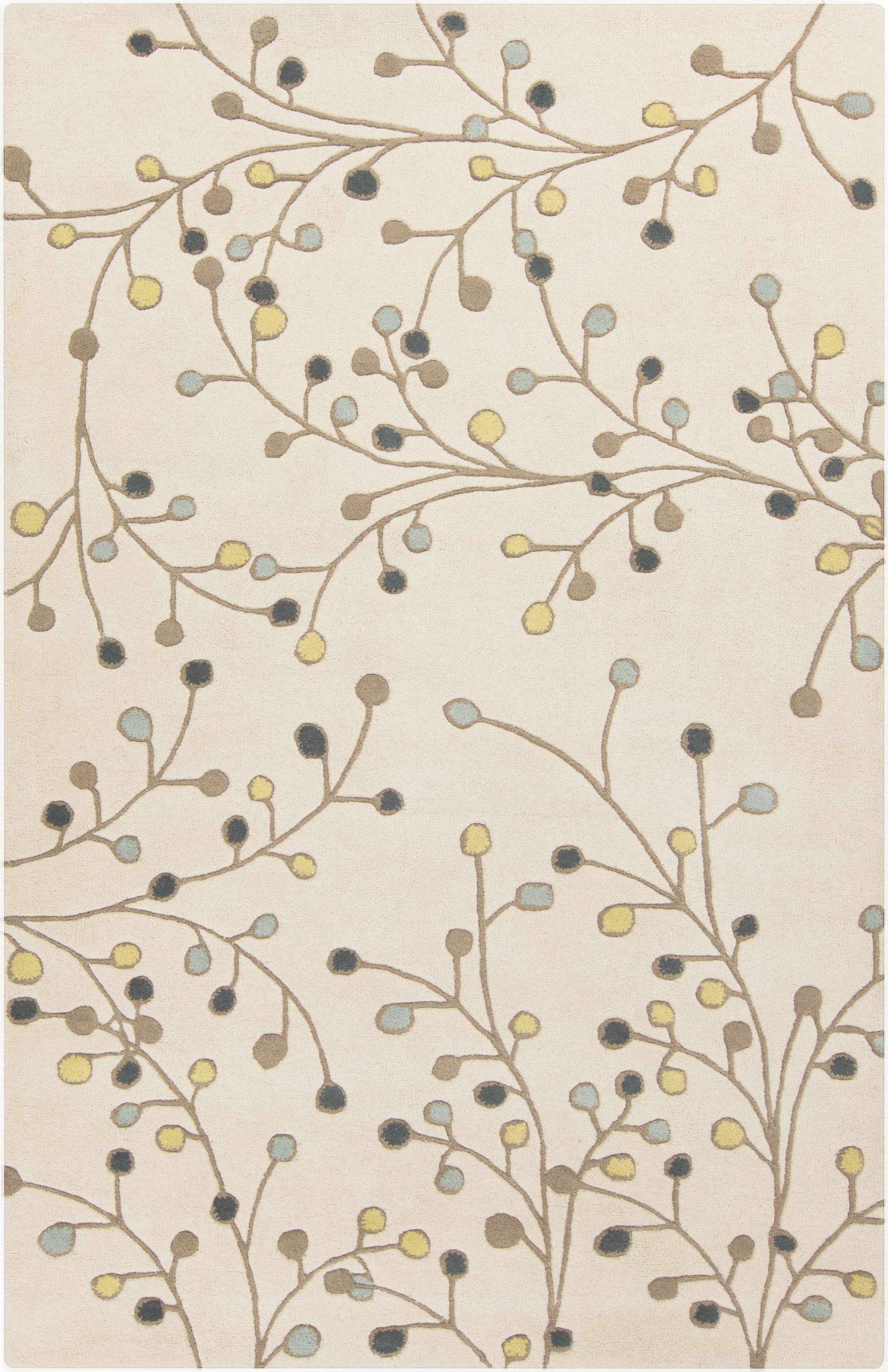 Beige Elsu Wool Rug - Ornate Home