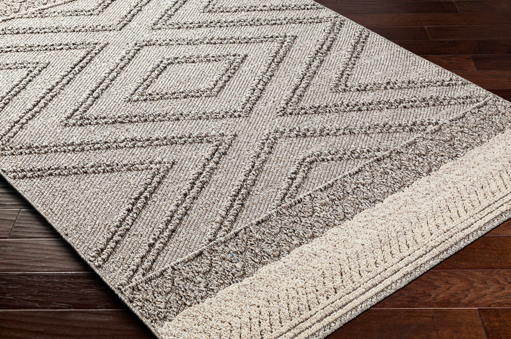 Beige Gray Areli Area Rug - Ornate Home
