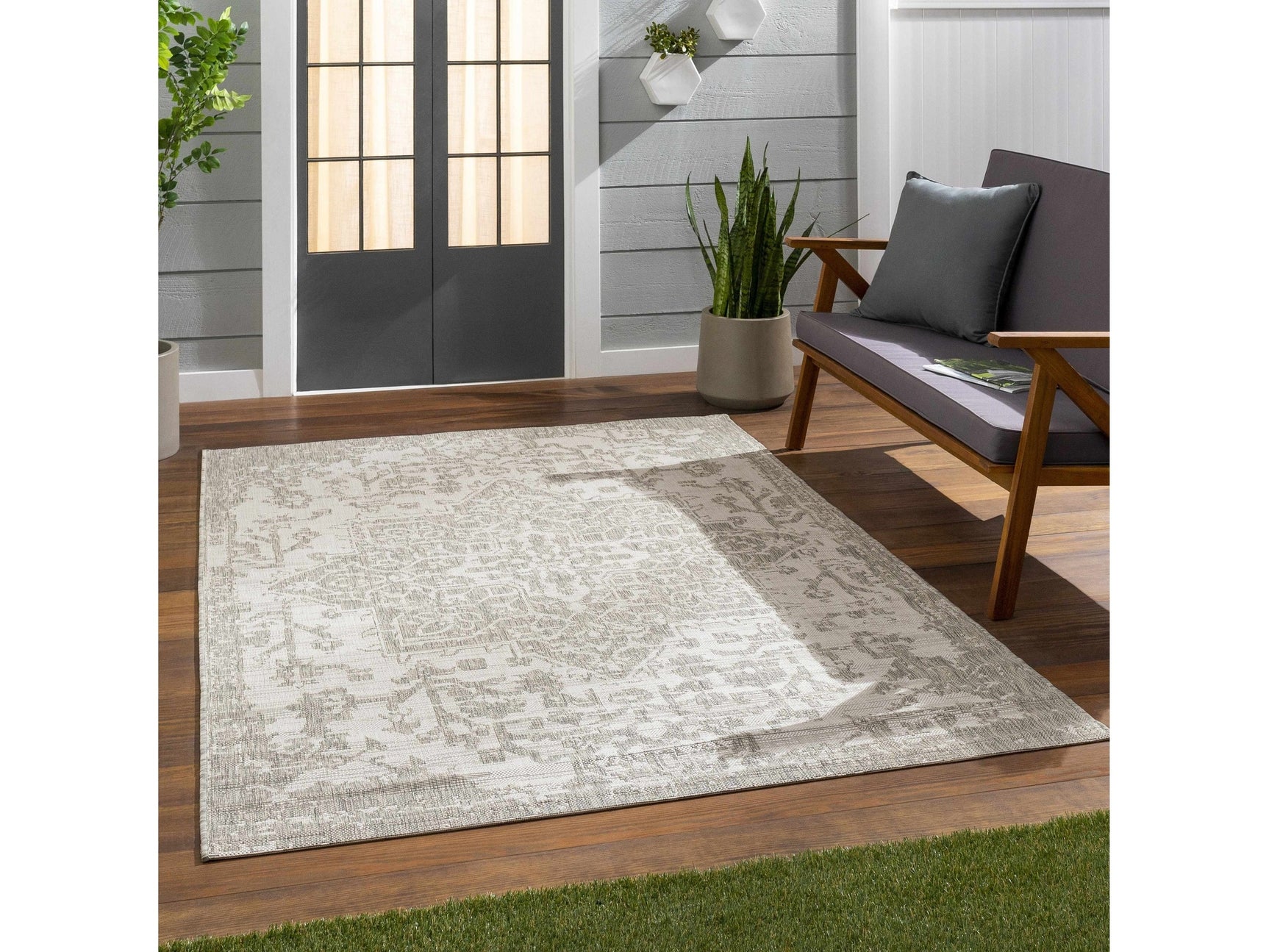 Beige Kilmacolm Outdoor Rug - Ornate Home