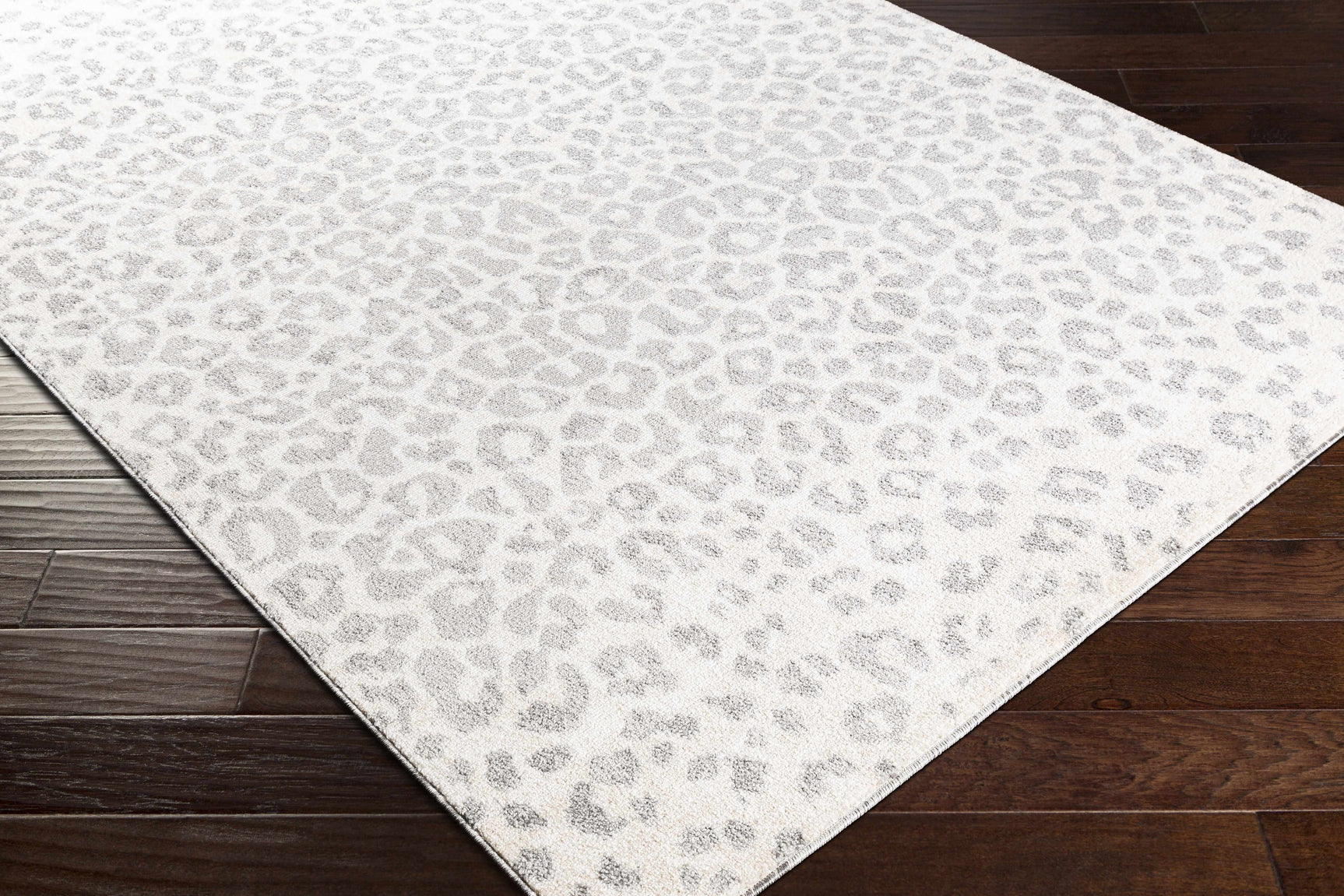 Beige Liversedge Leopard Print Area Rug - Ornate Home