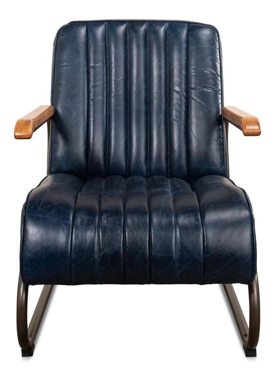 Bel-Air Blue Arm Chair - Ornate Home