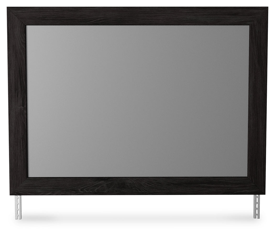 Belachime Black Bedroom Mirror (Online Special Price) - Ornate Home