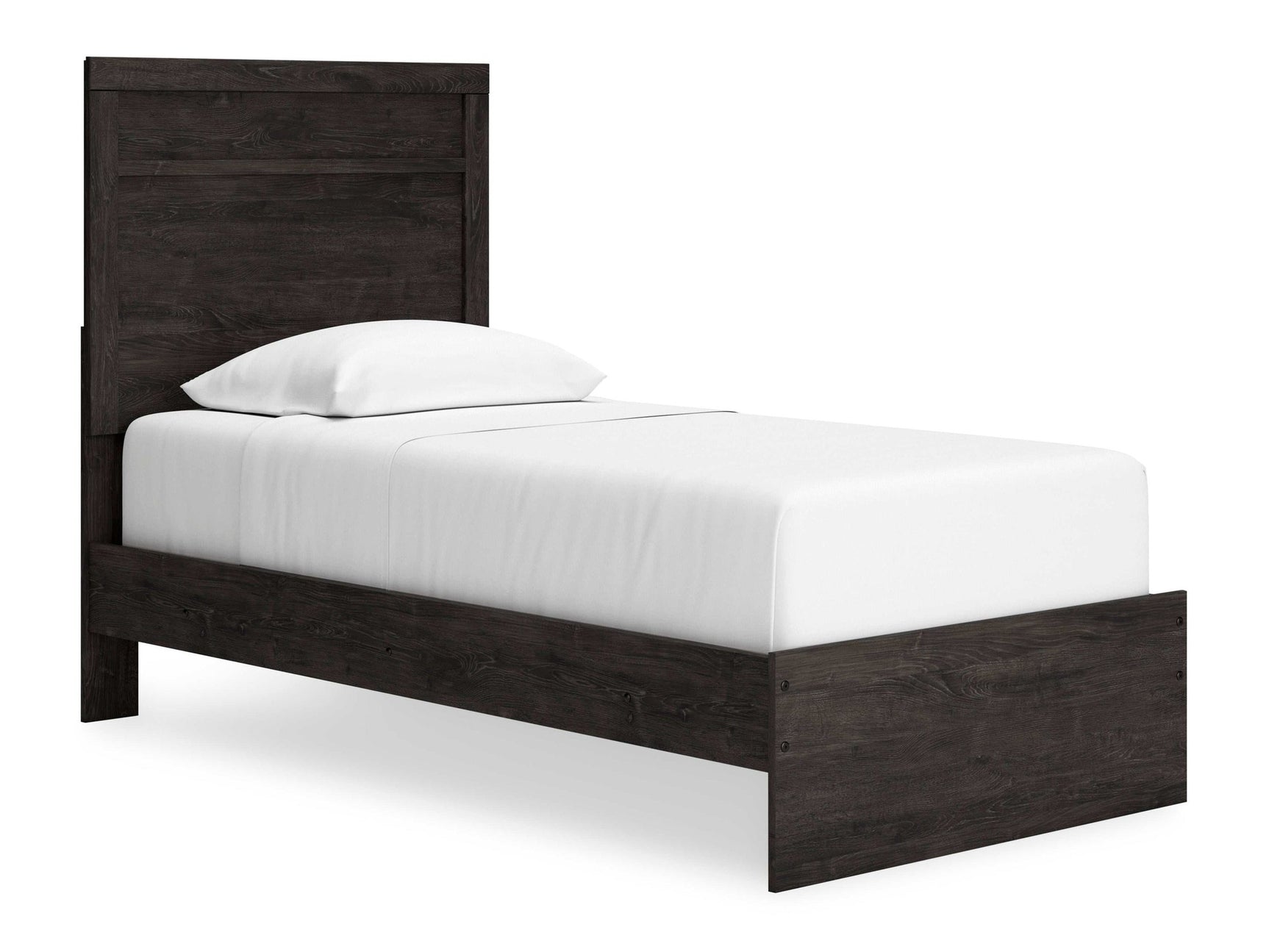 Belachime Black Twin Panel Bed (Online Special Price) - Ornate Home
