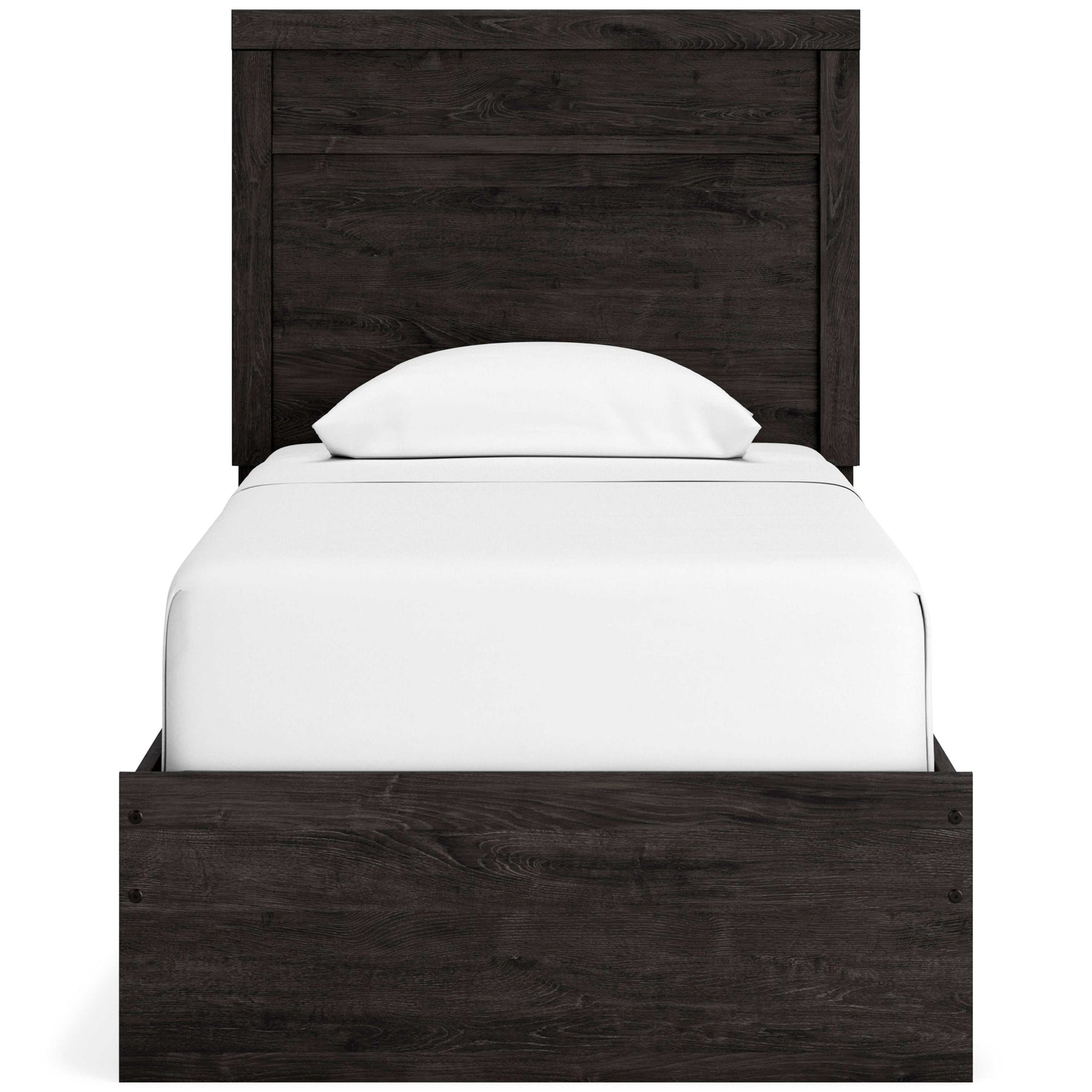 Belachime Black Twin Panel Bed (Online Special Price) - Ornate Home