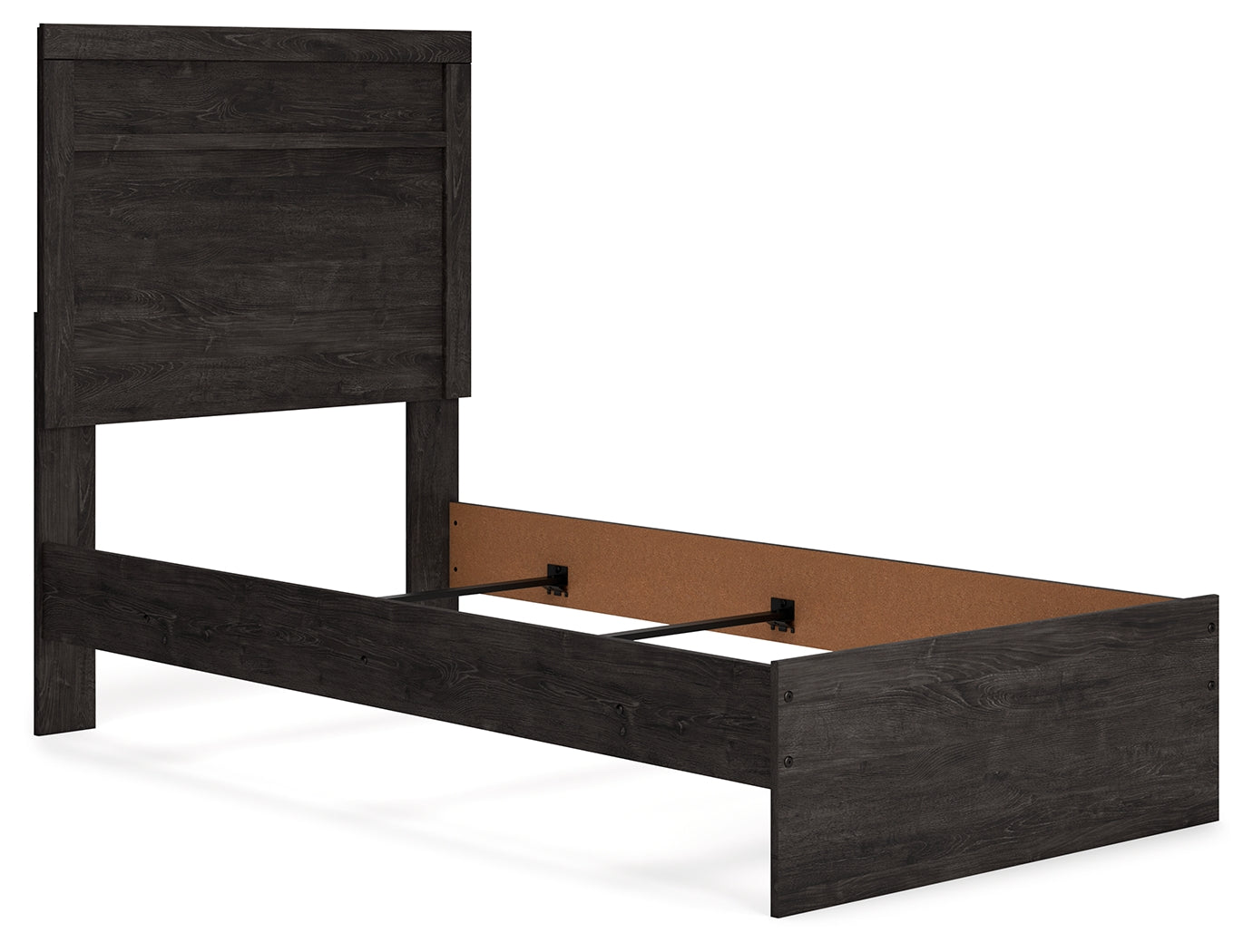 Belachime Charcoal Twin Panel Bedroom Set with Dresser and Mirror (Online Special Price) - Ornate Home