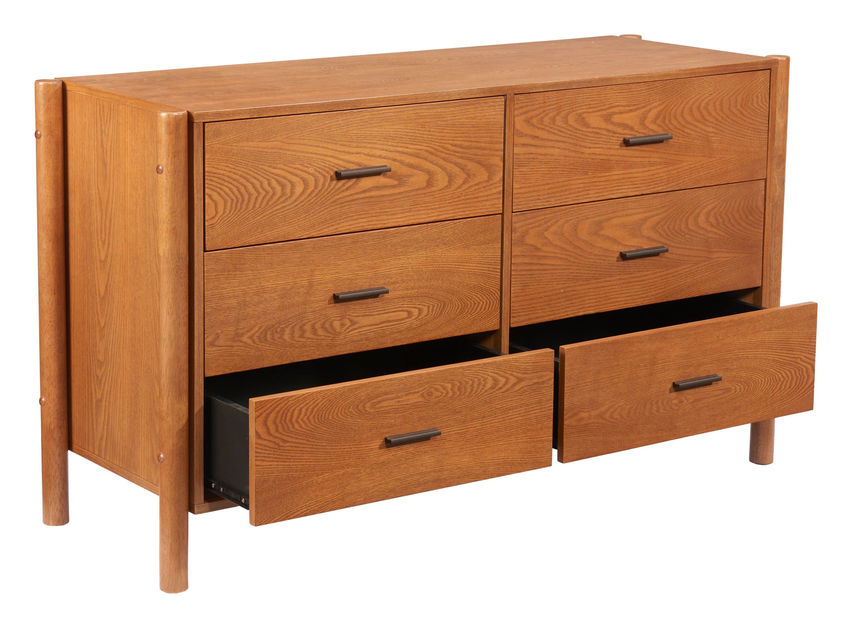 Beleza Walnut Dresser - Ornate Home