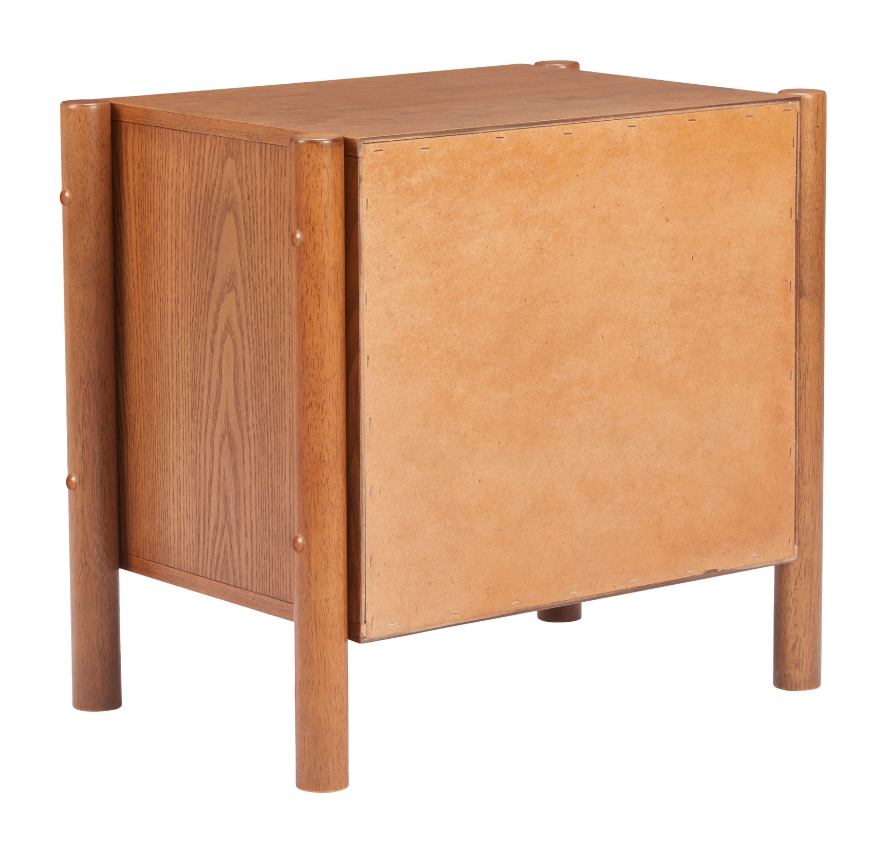 Beleza Walnut Nightstand - Ornate Home
