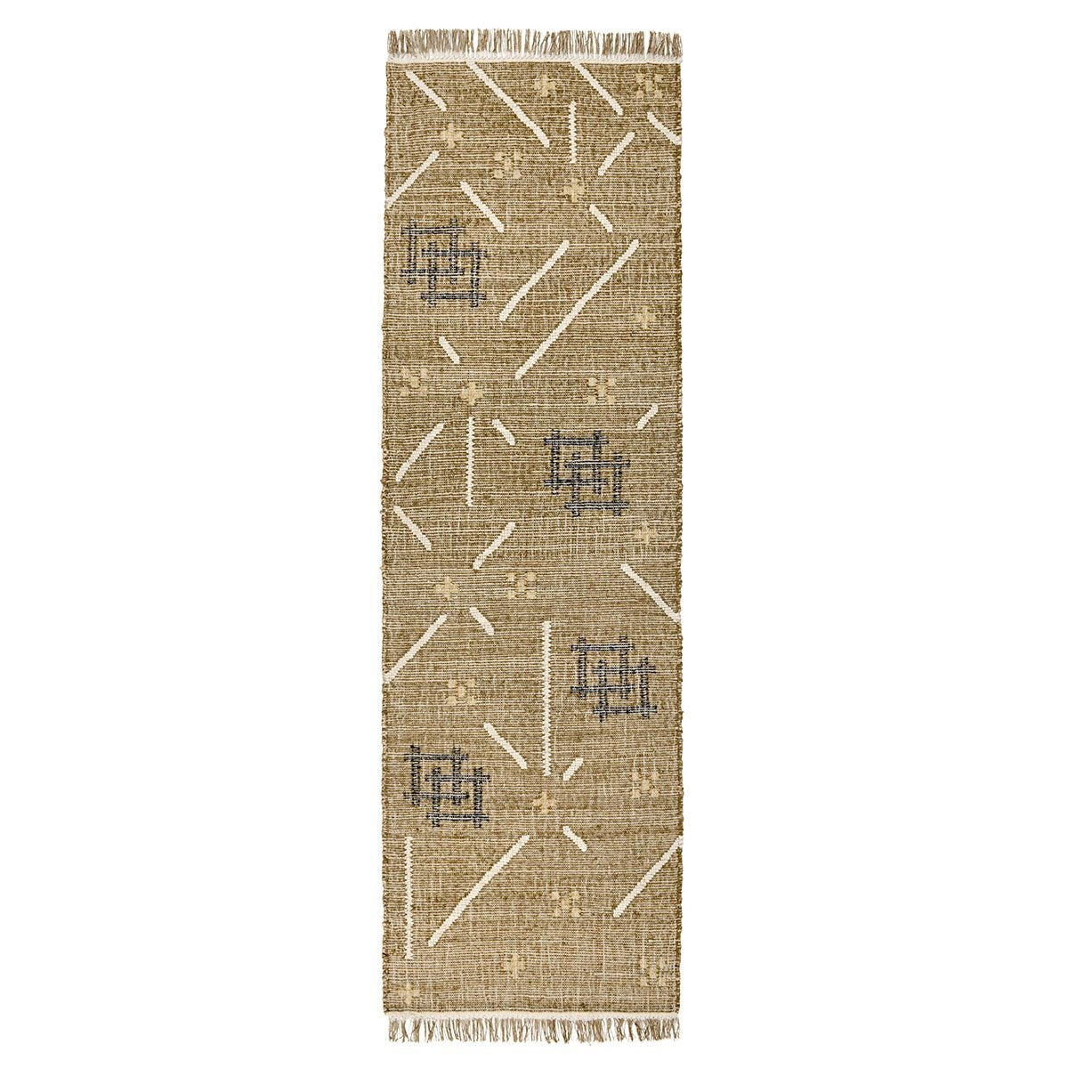 Belfast Caviar Khaki Multi Rug - Ornate Home