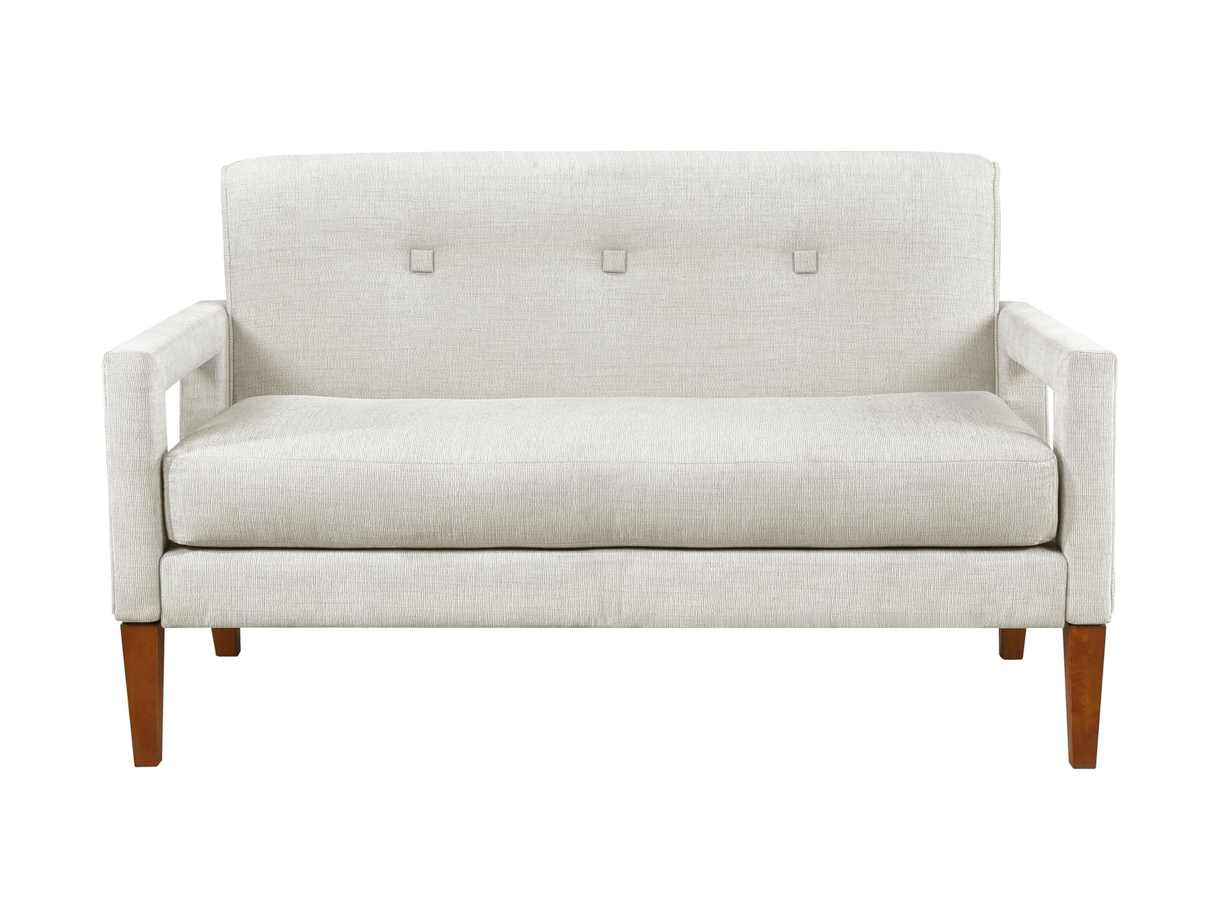 Belfort Beige Loveseat - Ornate Home