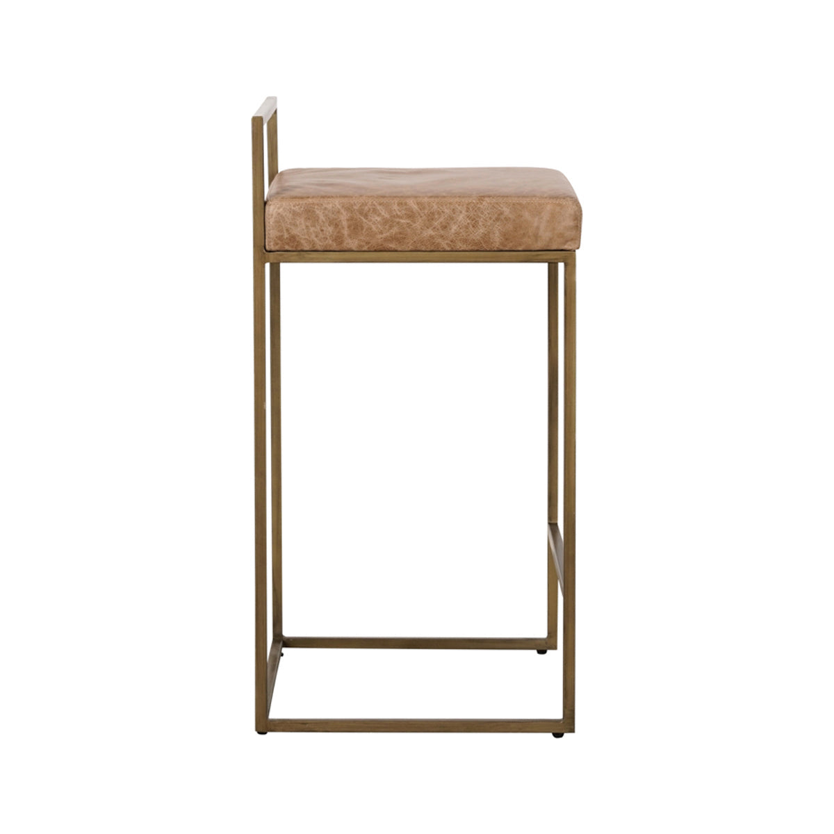 Belfort Chestnut Brown Counter Stool - Ornate Home