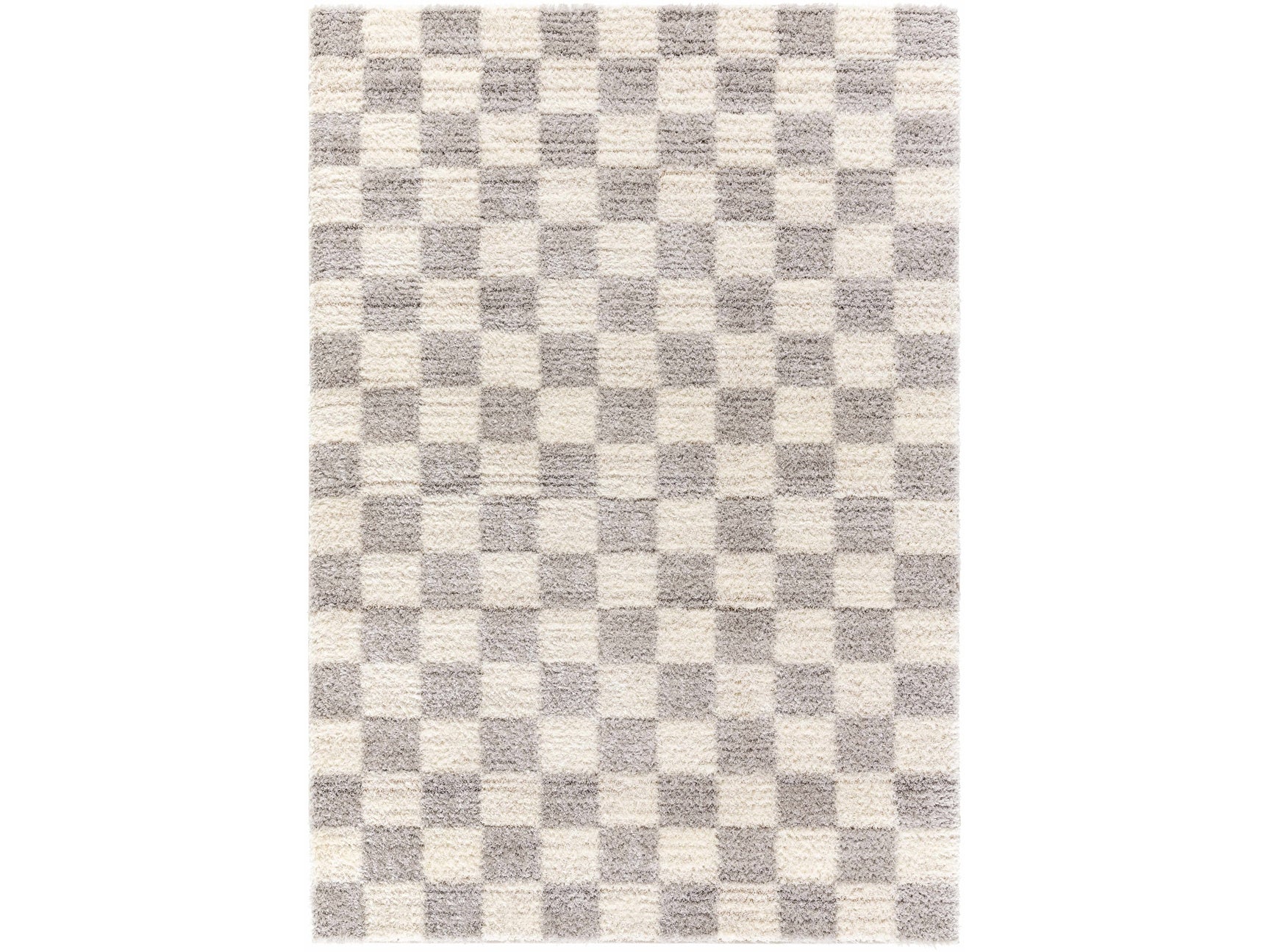 Belita Tan Luxe Shag Area Rug - Ornate Home