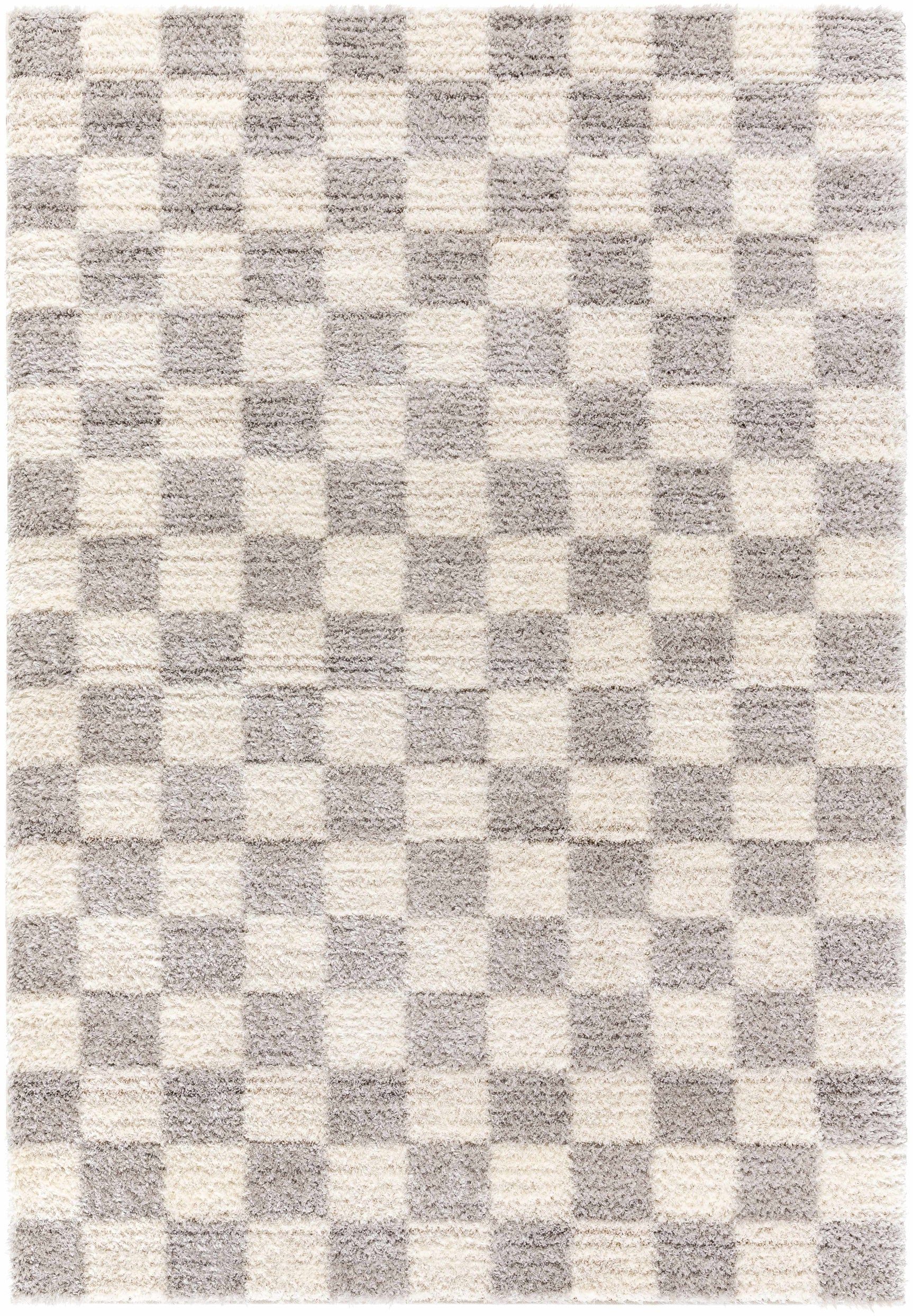 Belita Tan Luxe Shag Area Rug - Ornate Home