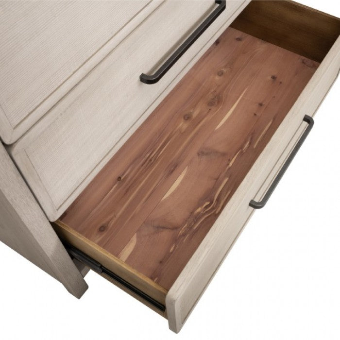 Belize Natural Oak Chest - Ornate Home