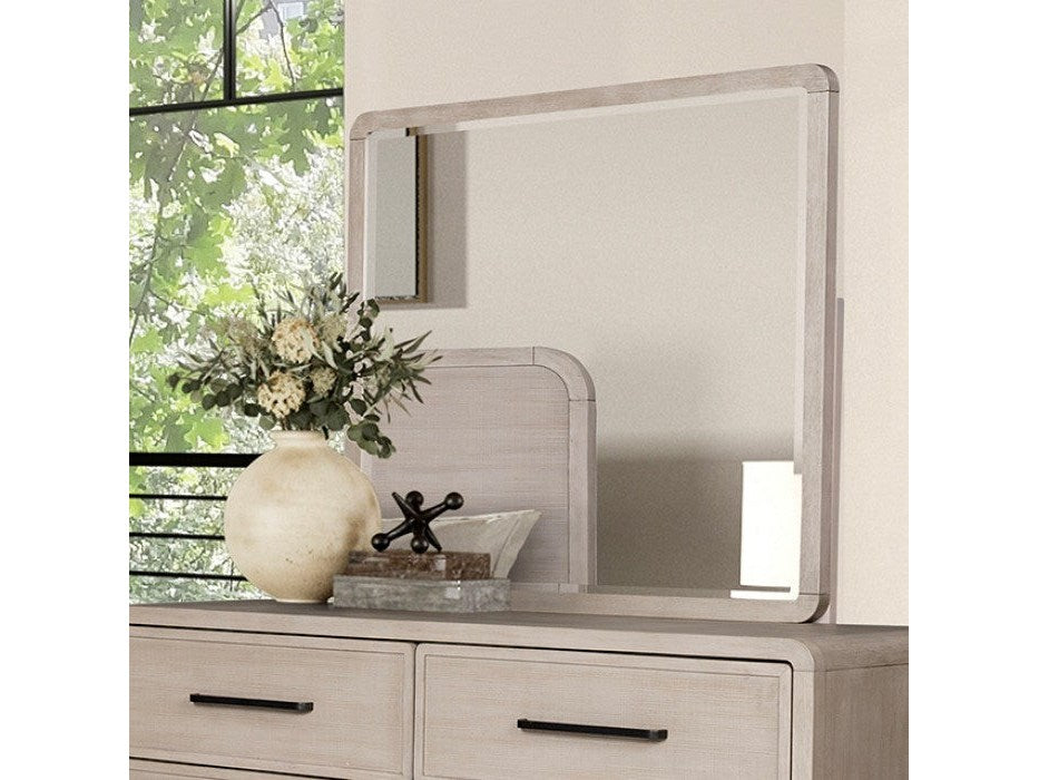 Belize Natural Oak Mirror - Ornate Home
