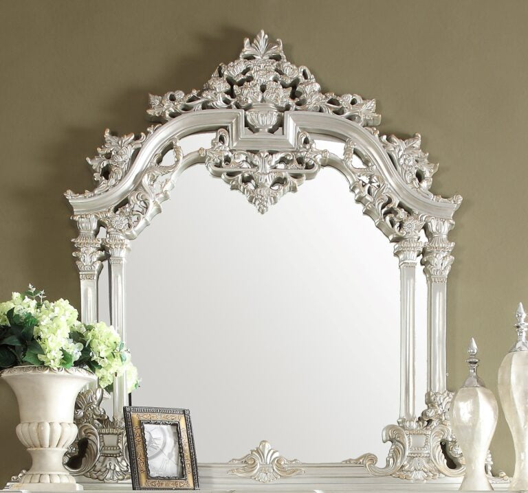 Bella Lusso Silver/Gold Highlight Mirror / HD-M8088 - Ornate Home