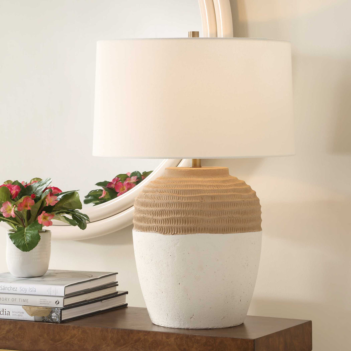 Bellaby Terracotta Table Lamp - Ornate Home