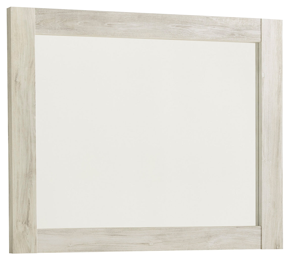 Bellaby Whitewash Bedroom Mirror - Ornate Home