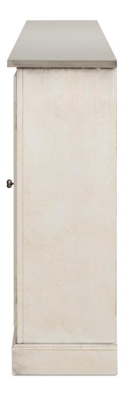 Bellagio White/Grey Sideboard - Ornate Home