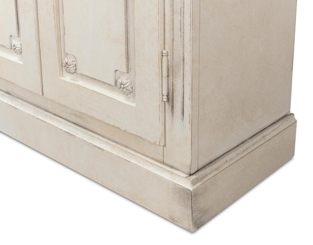 Bellagio White/Grey Sideboard - Ornate Home