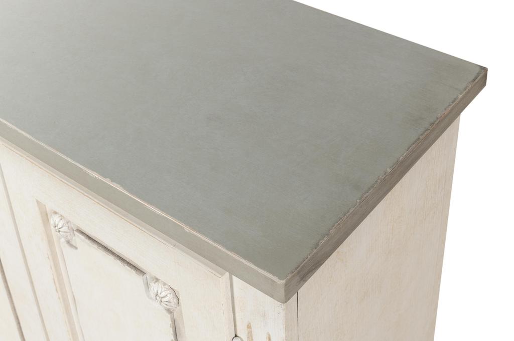 Bellagio White/Grey Sideboard - Ornate Home