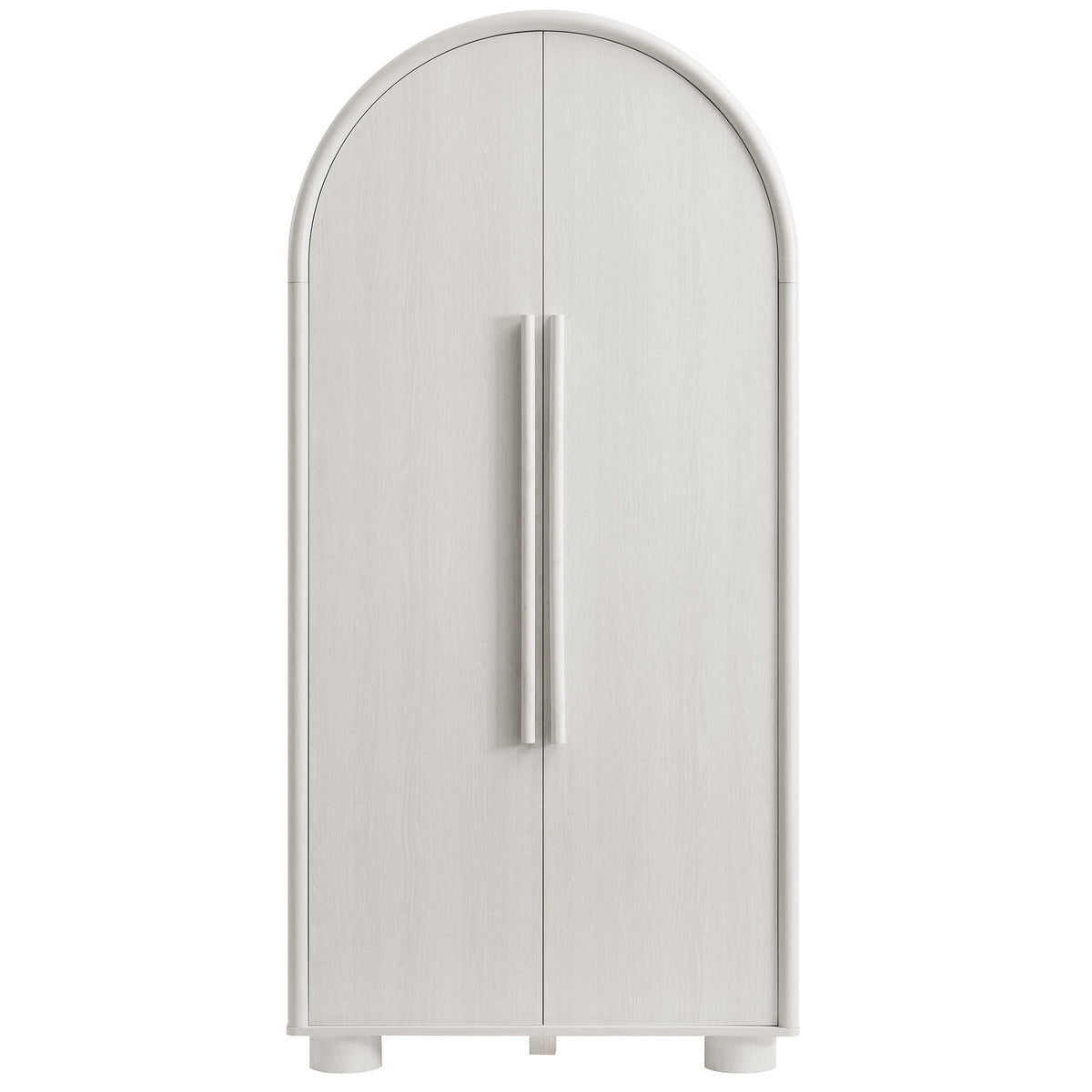Bellamy Ash Tall Arched Storage Cabinet - Ornate Home