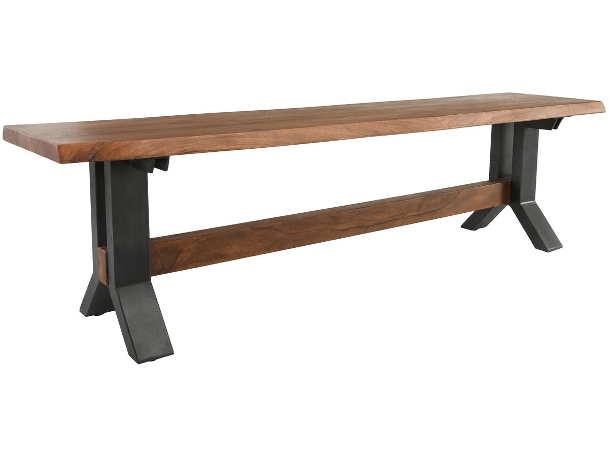 Bellamy Brown Bench - Ornate Home