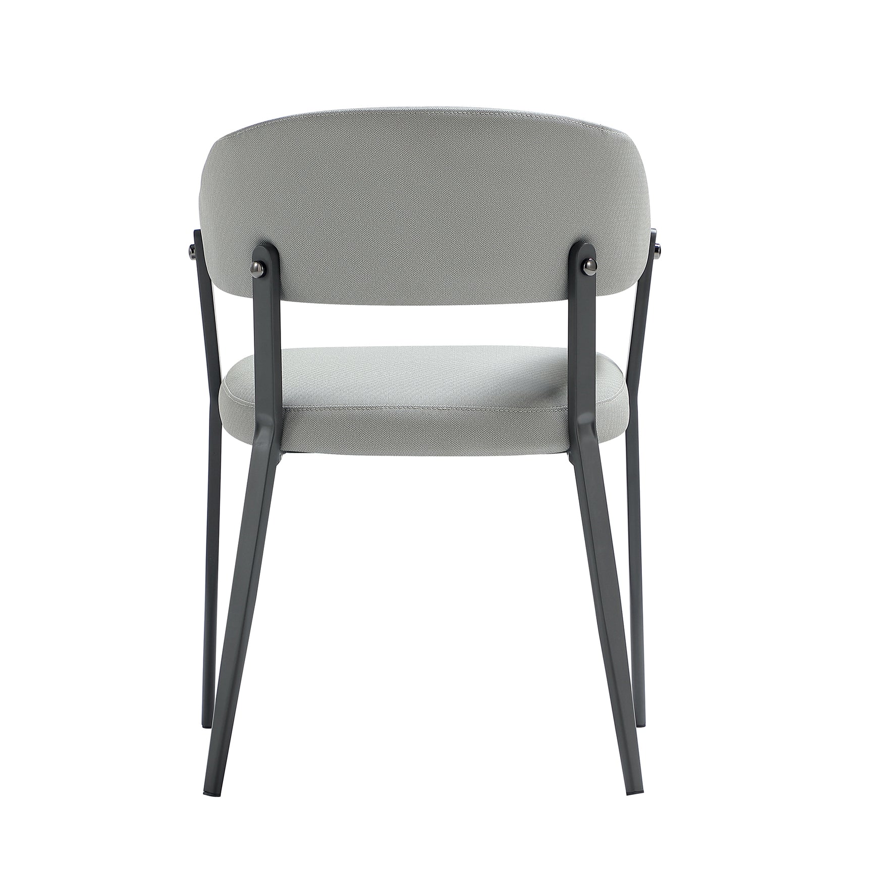 Belle Dining Chair in Stone Grey (set of 2) - Ornate Home