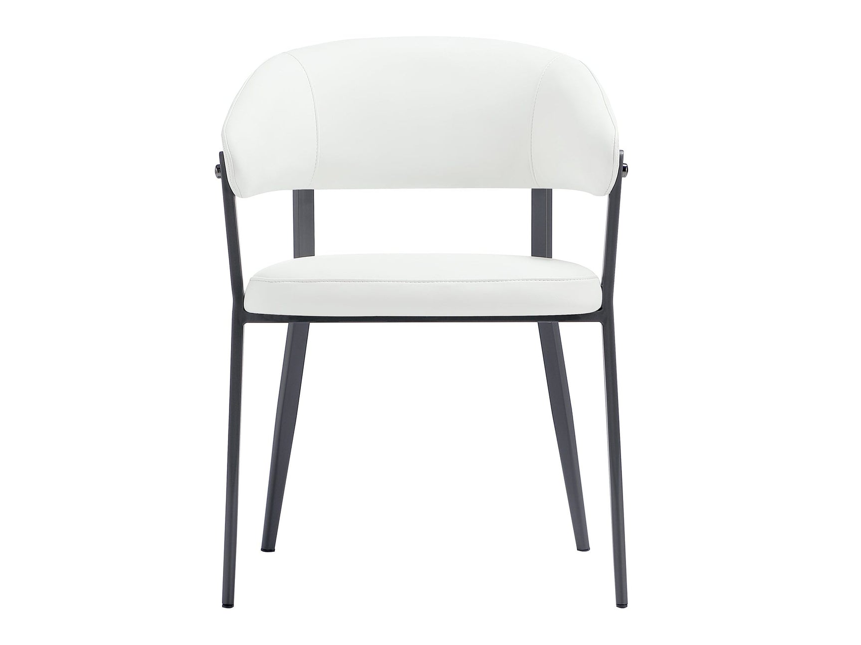 Belle Dining Chair in White - Ornate Home