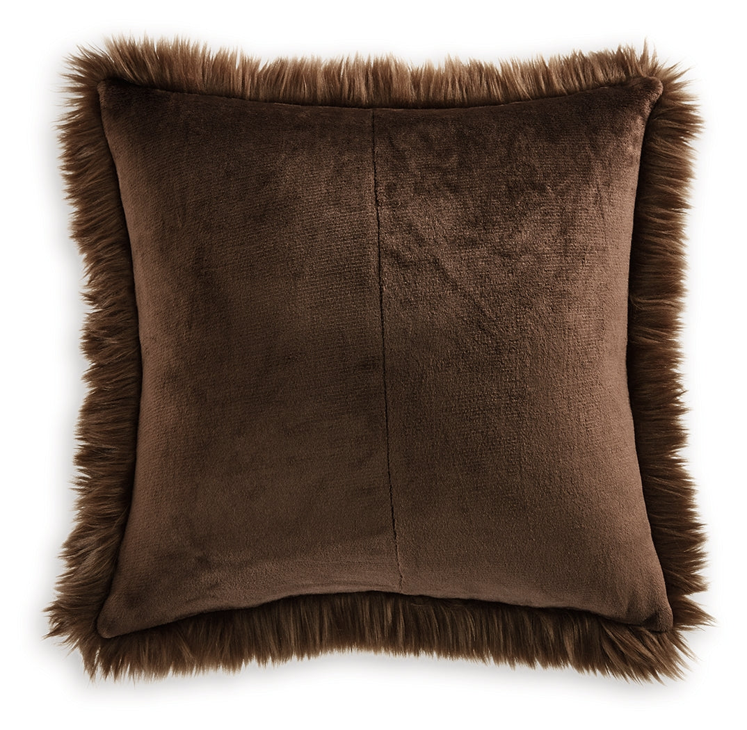 Bellethrone Brown Pillow (Set of 4) - Ornate Home