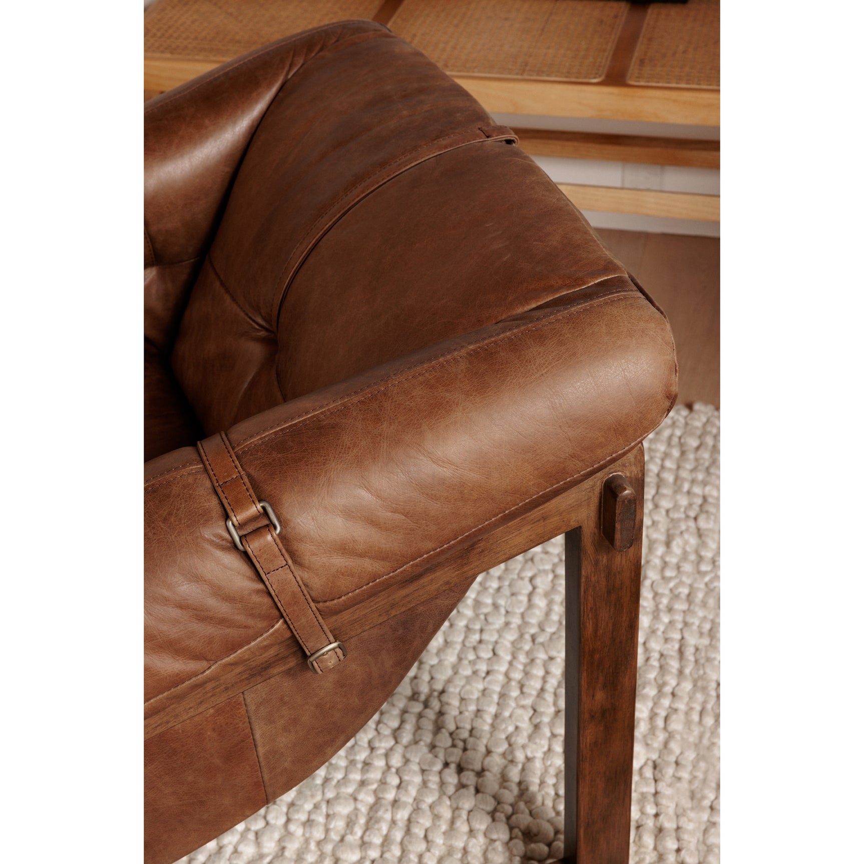 Bellos Brown Accent Chair - Ornate Home