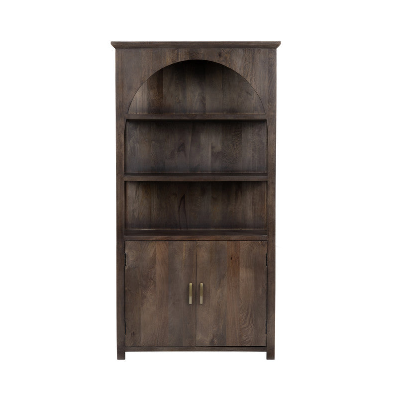 Belmont Brown Bookcase - Ornate Home