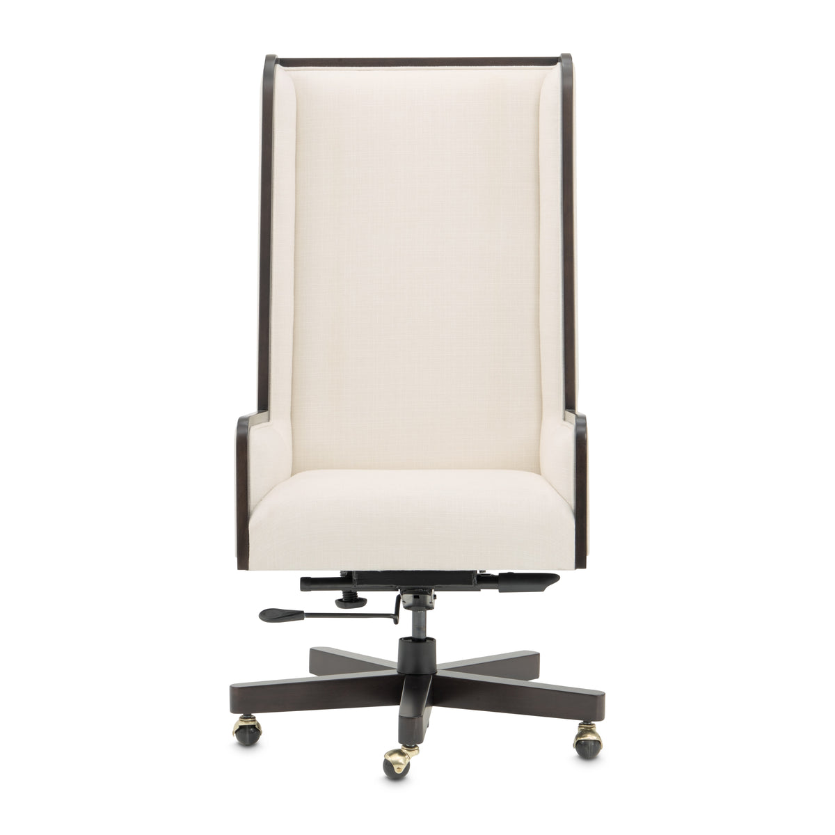 Belmont Place Espresso/Cream Swivel Desk Chair