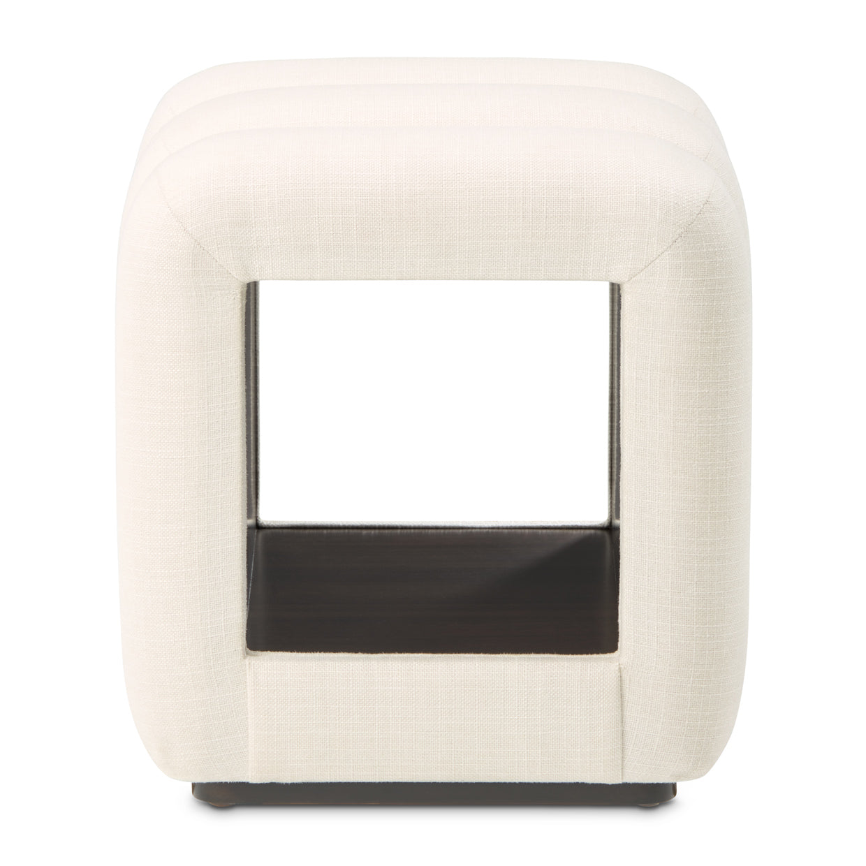 Belmont Place Espresso/Cream Vanity Bench - Ornate Home