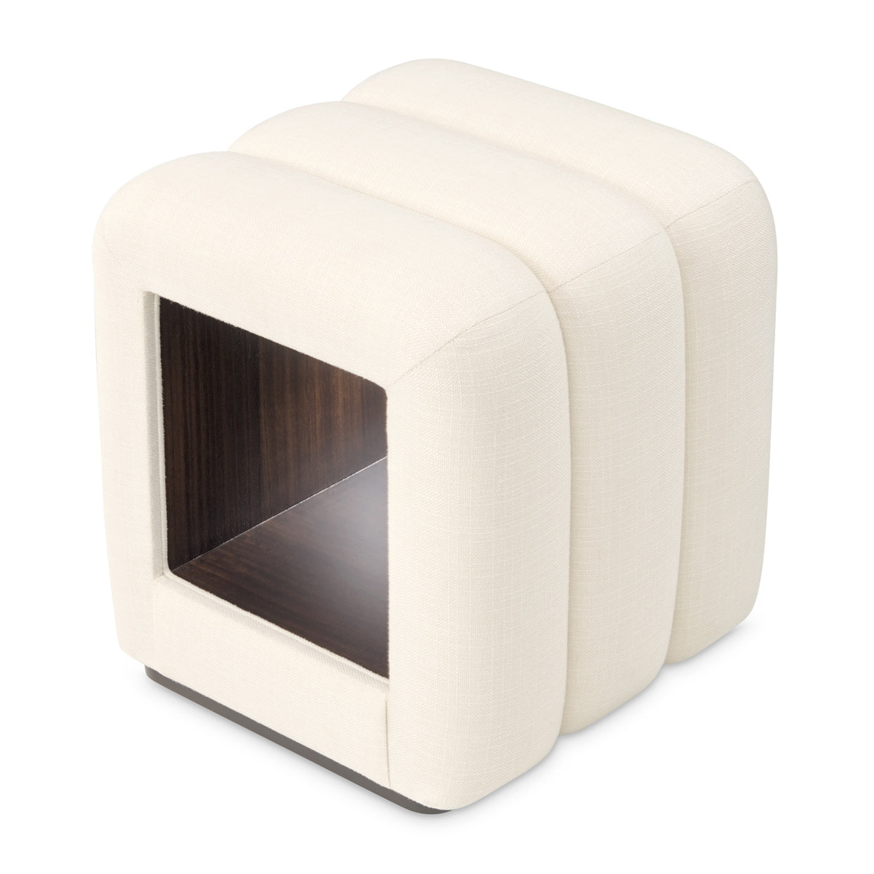 Belmont Place Espresso/Cream Vanity Bench - Ornate Home