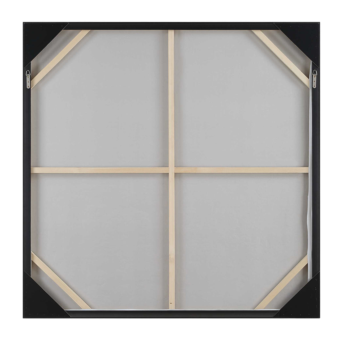 Below The Surface White Abstract Art - Ornate Home