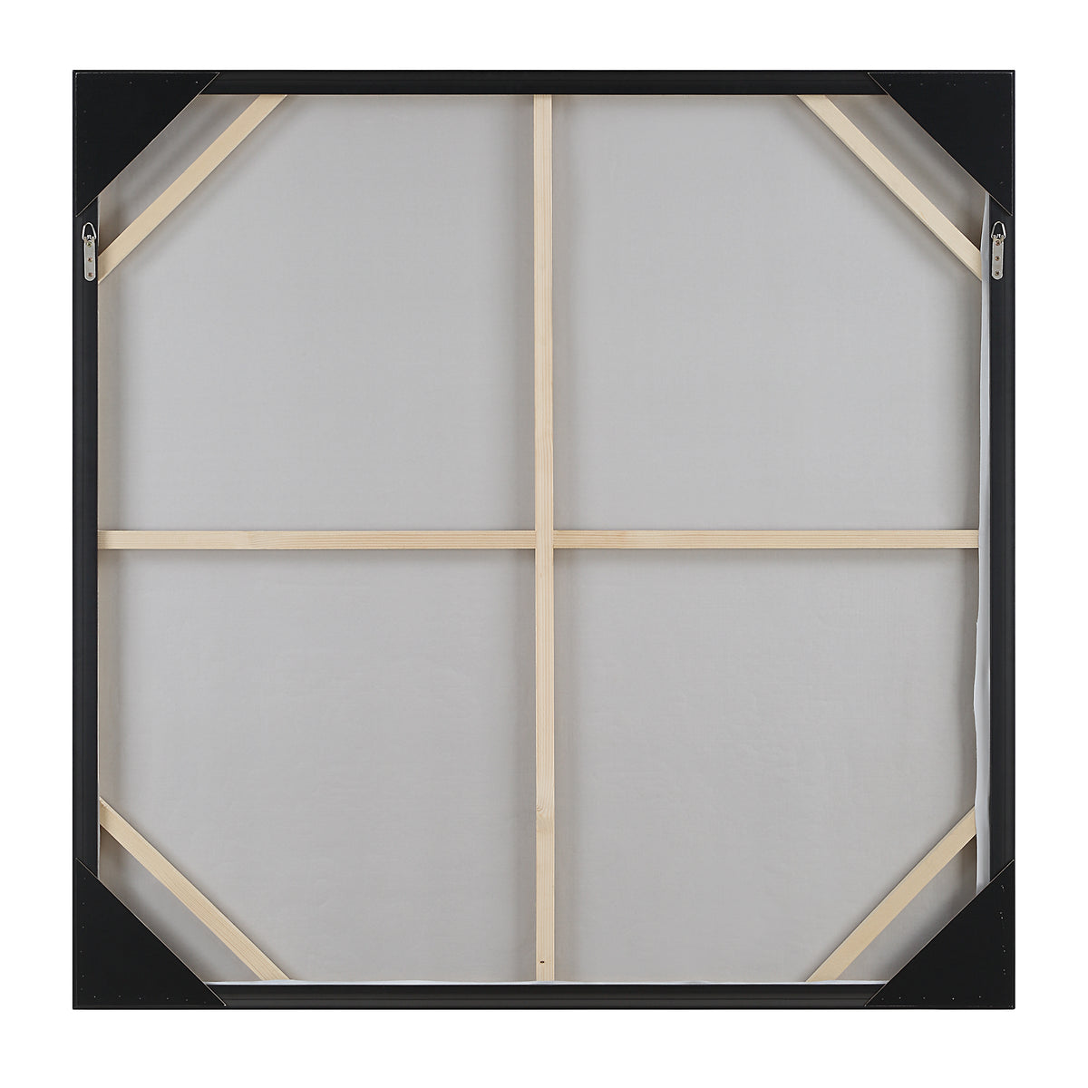 Below The Surface White Abstract Art - Ornate Home