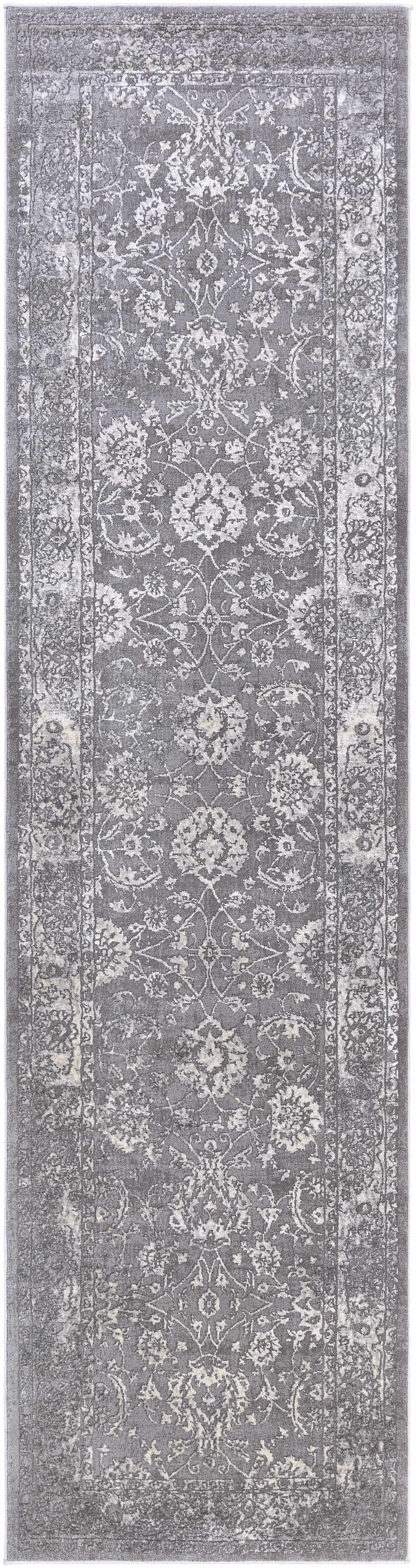 Benavides Gray Updated Traditional Tibetan Rug - Ornate Home
