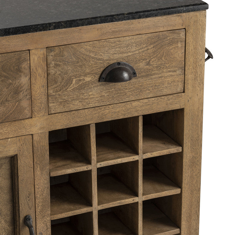 Bengal Manor Brown/Black İsland - Ornate Home