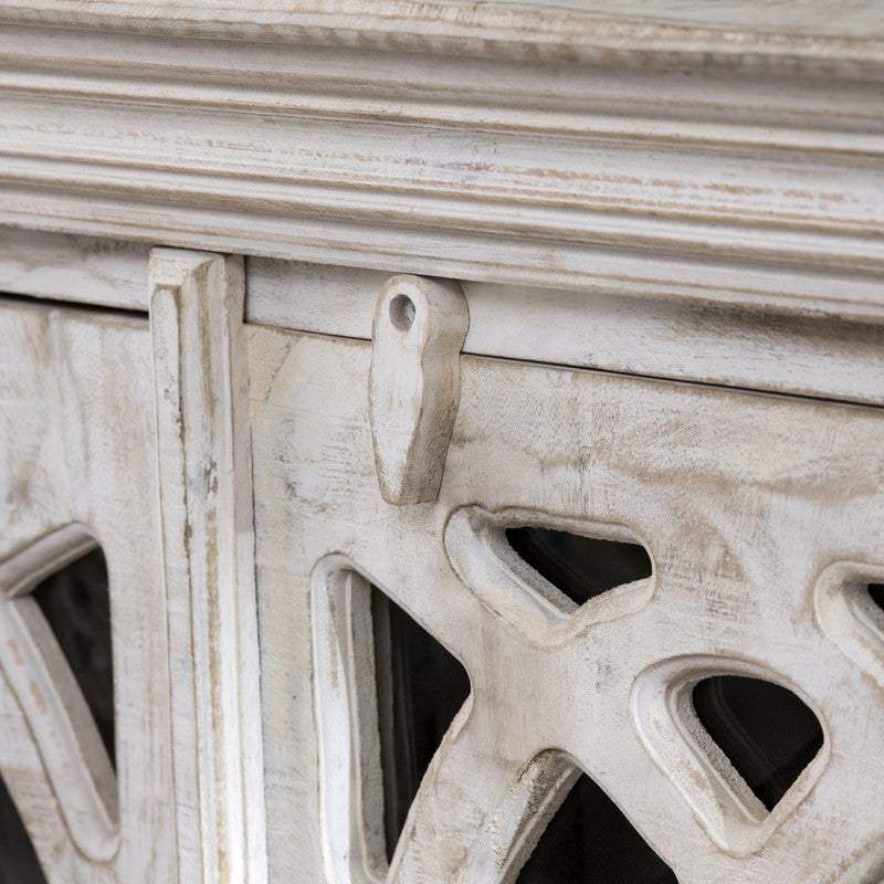 Bengal Manor White Cathedral Sideboard - Ornate Home