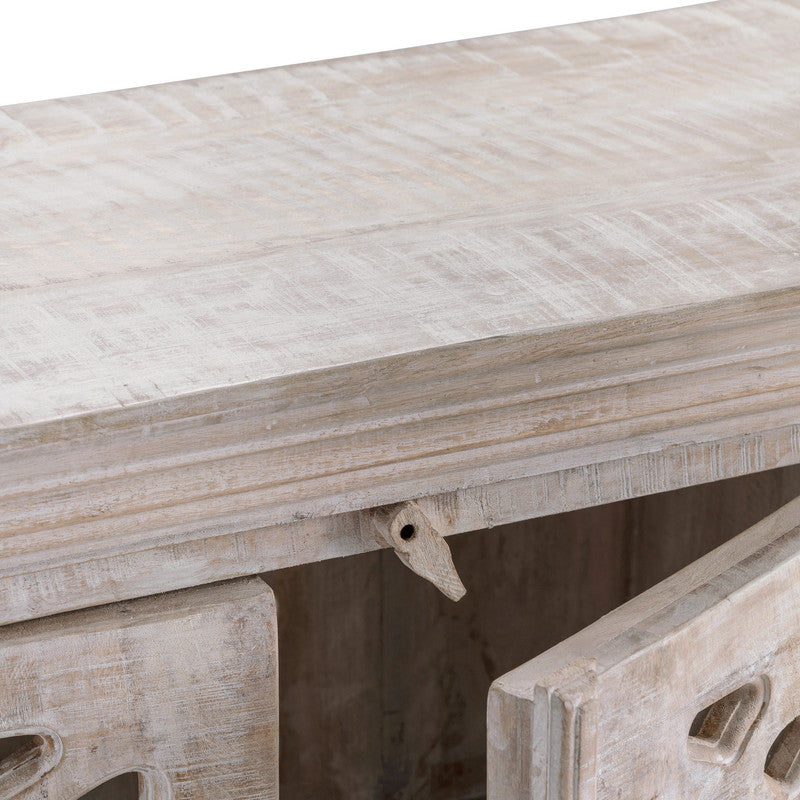 Bengal Manor White Cathedral Sideboard - Ornate Home