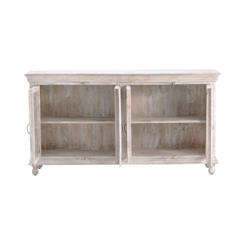 Bengal Manor White Cathedral Sideboard - Ornate Home